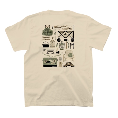 CREATIVE CAMP (バックプリント) Regular Fit T-Shirt