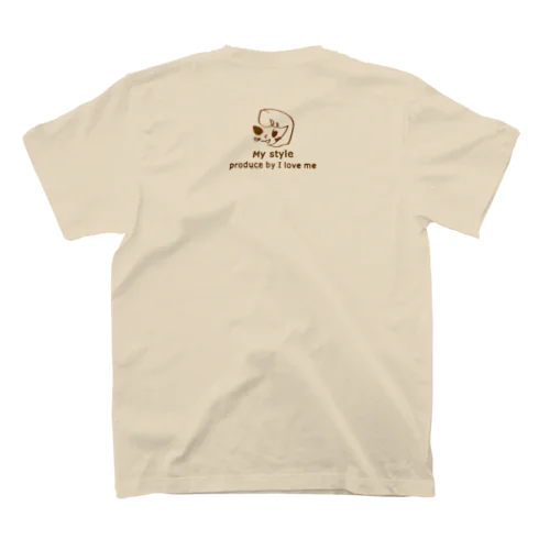 ポイントナナちゃん（brown） Regular Fit T-Shirt