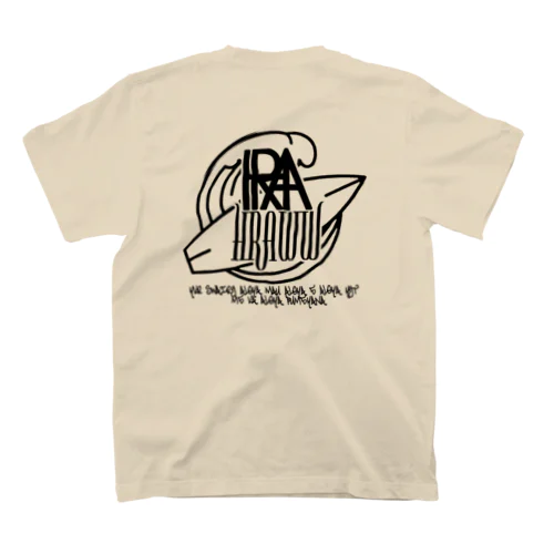 HRAWW　2022S/S　新作　SURFWAVE スタンダードTシャツ