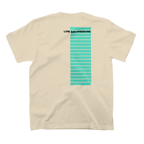 LOW AIR PRESSURE 低気圧 スタンダードTシャツ