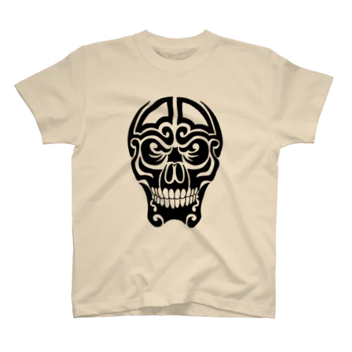 スカルのトライバル / Tribal of skull Regular Fit T-Shirt