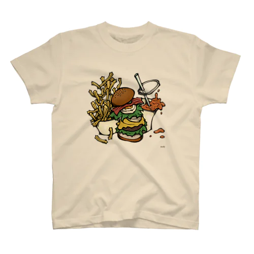 バーガーセット スタンダードTシャツ