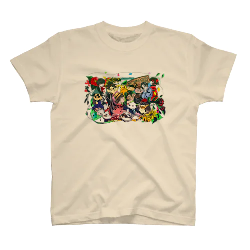 翠色の世界(カラー) Regular Fit T-Shirt