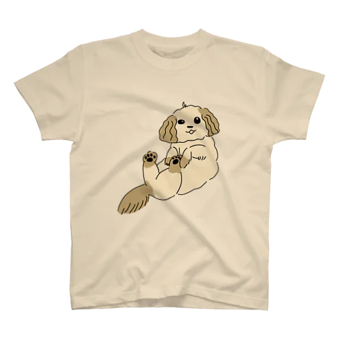 抱っこされ犬 スタンダードTシャツ