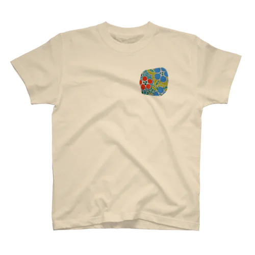 glass mosaic-hana- Regular Fit T-Shirt