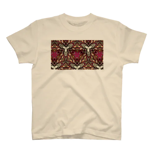 redplant mandala Regular Fit T-Shirt