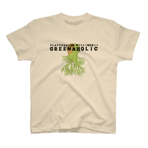 植物おじT ウィリンキー（カラー） スタンダードTシャツ