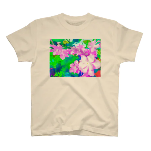 ピンクの紫陽花. スタンダードTシャツ