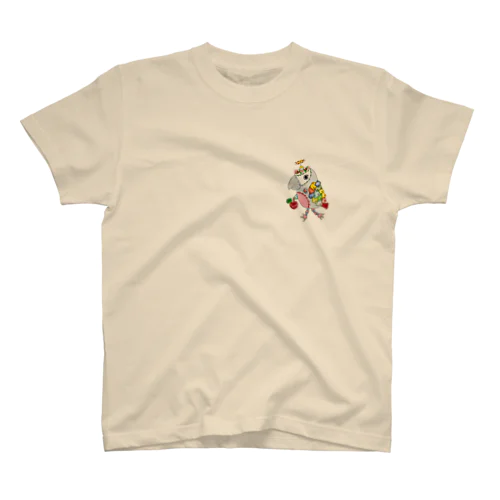 ROBOBO ヨウム 「るるロボ」 Regular Fit T-Shirt