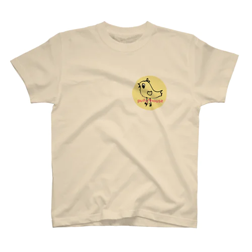 pufu*house アイコン ぴよロゴmaruT スタンダードTシャツ