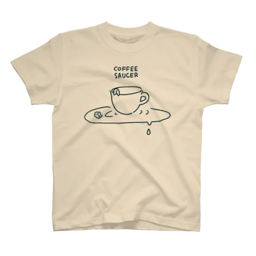 COFFEE SAUCER Regular Fit T-Shirt