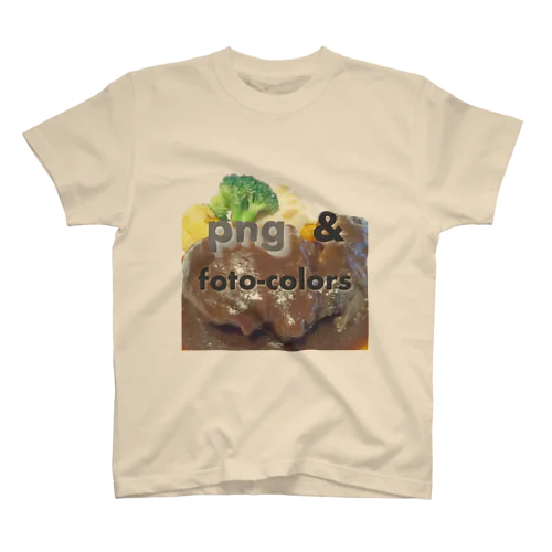 png & png foto-colors ロゴ スタンダードTシャツ