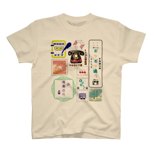 ポツポツ通りラインナップ スタンダードTシャツ