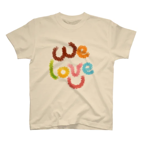 We love U スタンダードTシャツ