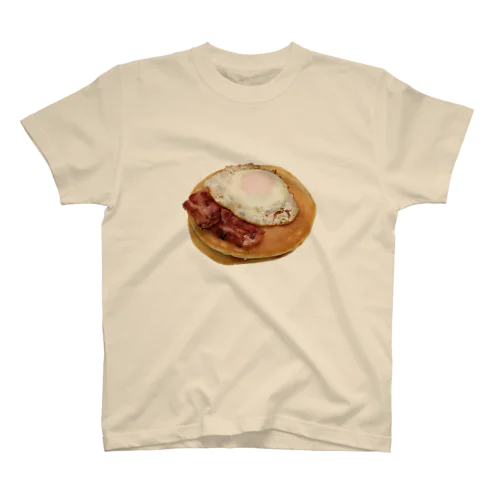 パンケーキ　ベーコンエッグ スタンダードTシャツ