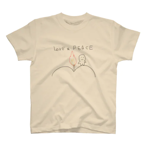 LOVE & PEACE スタンダードTシャツ