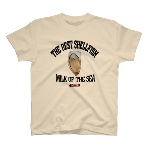牡蠣（ビンテージ風） Regular Fit T-Shirt