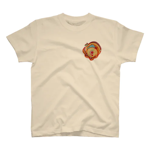 オレンジ柑橘粒ありSEIKO Regular Fit T-Shirt