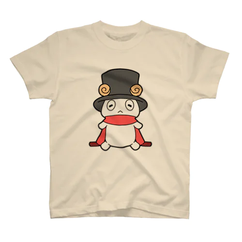 羊に憧れるうさぎ（無） スタンダードTシャツ