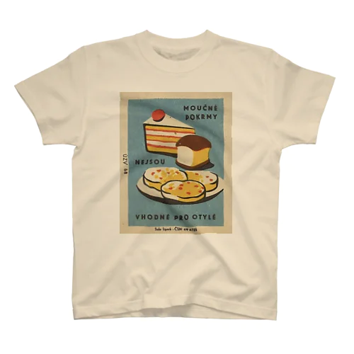 チェコ・スロヴァキア マッチ（パンとケーキ） Regular Fit T-Shirt