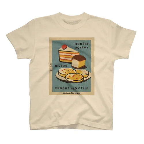 チェコ・スロヴァキア マッチ（パンとケーキ） スタンダードTシャツ