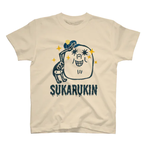 SUKARUKIN "スマイル・ヘル"  Regular Fit T-Shirt