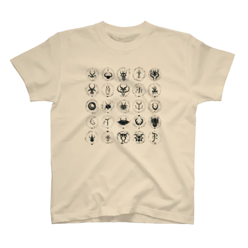 Zodiac signs スタンダードTシャツ