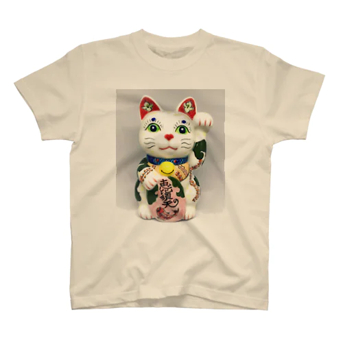 招き猫・恵比寿天 Regular Fit T-Shirt