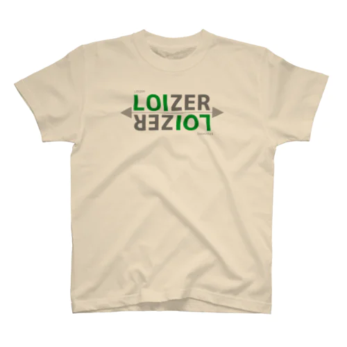 LOIZERロゴ Regular Fit T-Shirt