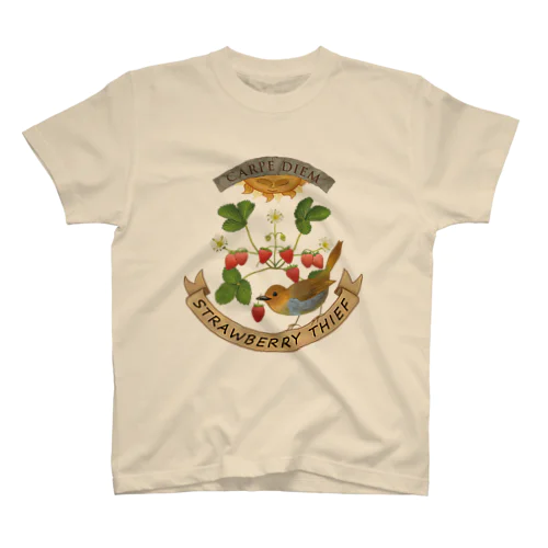 いちごどろぼう（Strawberry thief） スタンダードTシャツ