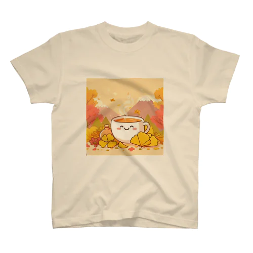 イチョウと紅茶シリーズ② スタンダードTシャツ