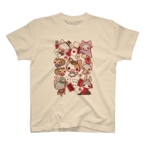 ねこかんアリス Regular Fit T-Shirt