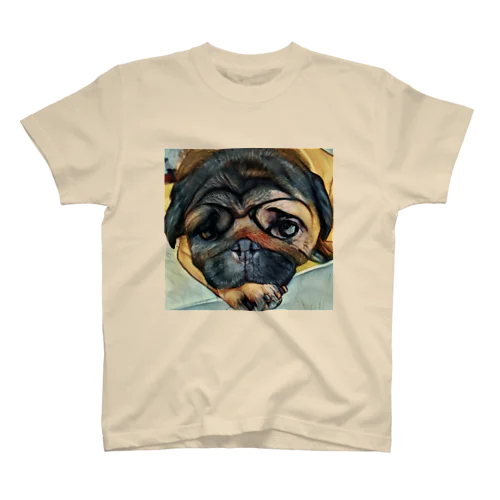 パグ犬　花ちゃん Regular Fit T-Shirt
