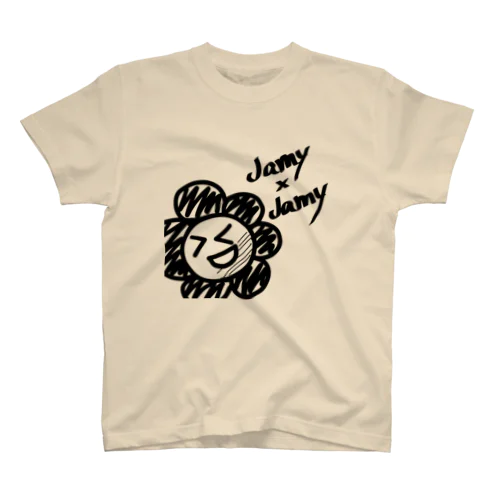 JamyJamyStudio公式グッズ【お花】 スタンダードTシャツ