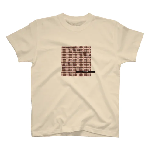 アーガイル（茶） Regular Fit T-Shirt