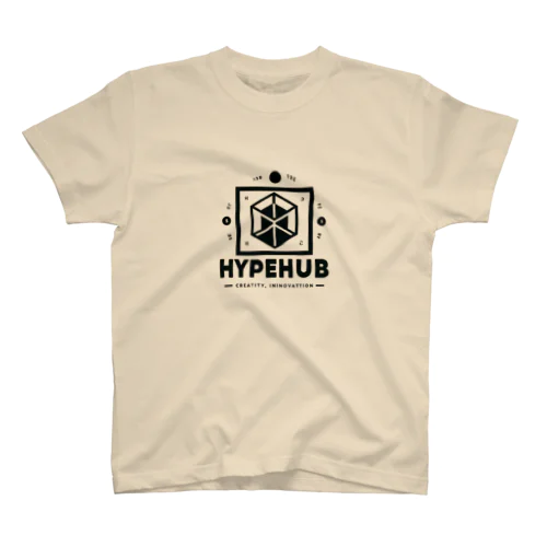 HYPEHUBロゴデザイン Regular Fit T-Shirt