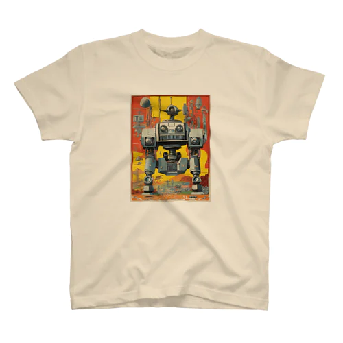 レトロで大きくてジャンクな戦闘用ロボットくん スタンダードTシャツ