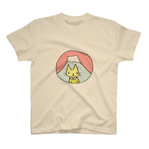 ふじとねこ スタンダードTシャツ