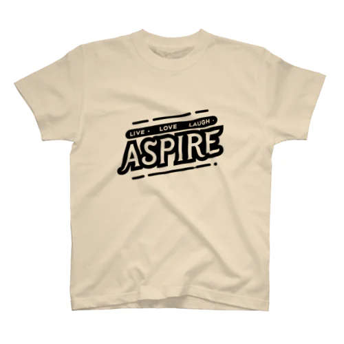 Aspire 大志を抱く Regular Fit T-Shirt