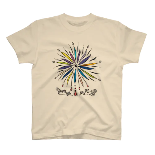 花の雫 Regular Fit T-Shirt