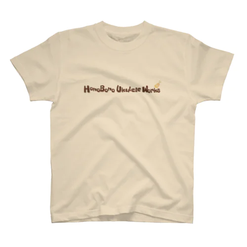 HonoBono Ukulele Works_文字ロゴ Regular Fit T-Shirt