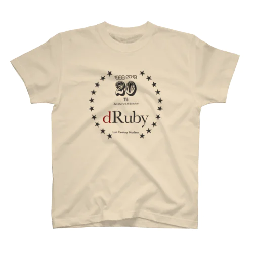 dRuby20周年 01 スタンダードTシャツ