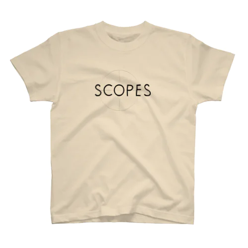 SCOPES T - BLACK LOGO スタンダードTシャツ