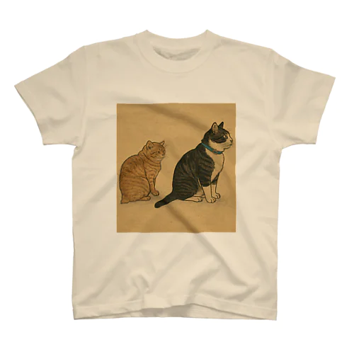 整列ぽぽちゃんみーちゃん Regular Fit T-Shirt