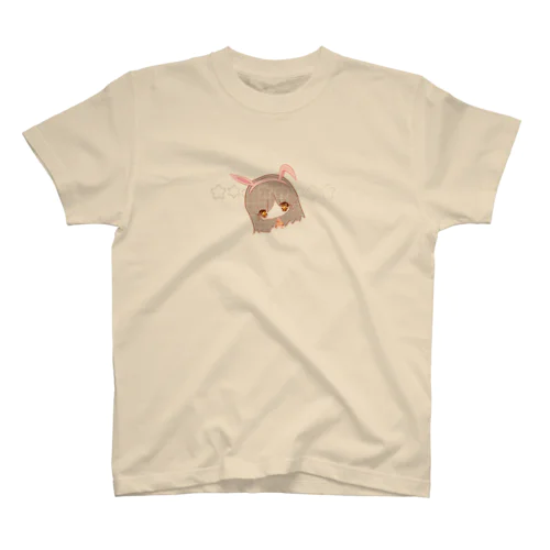 うさぎ女の子 スタンダードTシャツ