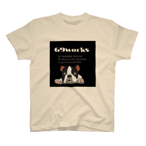 ボストンテリア Regular Fit T-Shirt