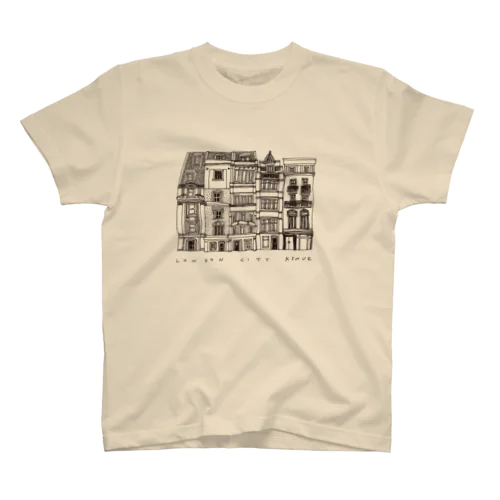 【黒線】LONDON CITY Regular Fit T-Shirt