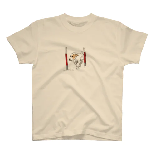ジャックラッセルテリア　アジリティ Regular Fit T-Shirt