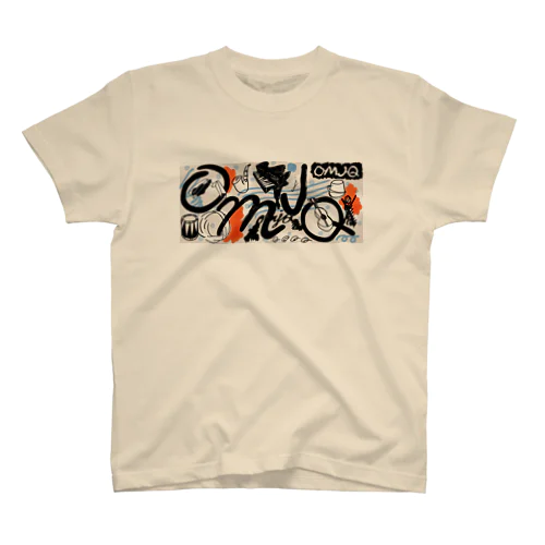 OMJQ（てぬぐえない） Regular Fit T-Shirt