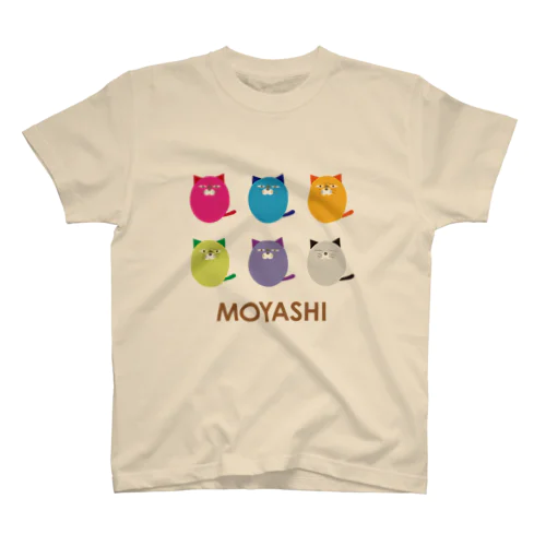 MOYASHI 6color スタンダードTシャツ